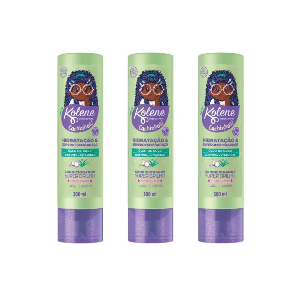 CONDICIONADOR KOLENE 300ML CACHINHOS - KIT C/ 3UN