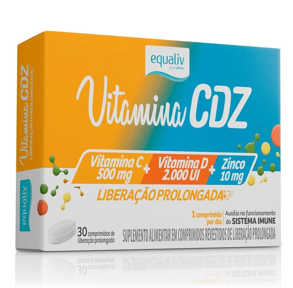 Vitamina CDZ 30 Cápsulas - Equaliv