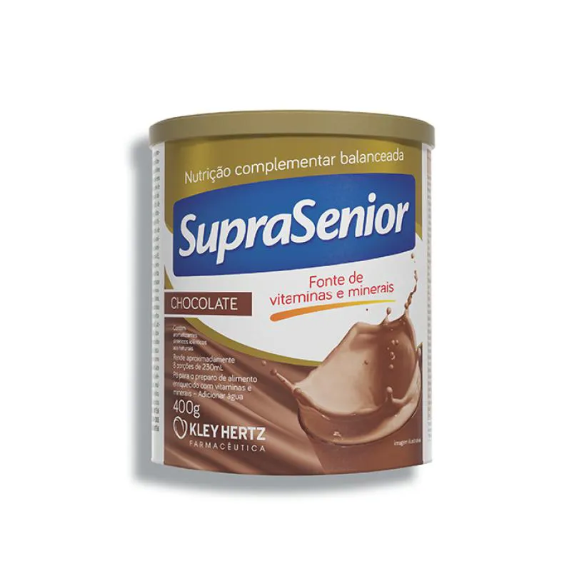 Suplemento Suprasenior 400g Chocolate - Kley Hertz