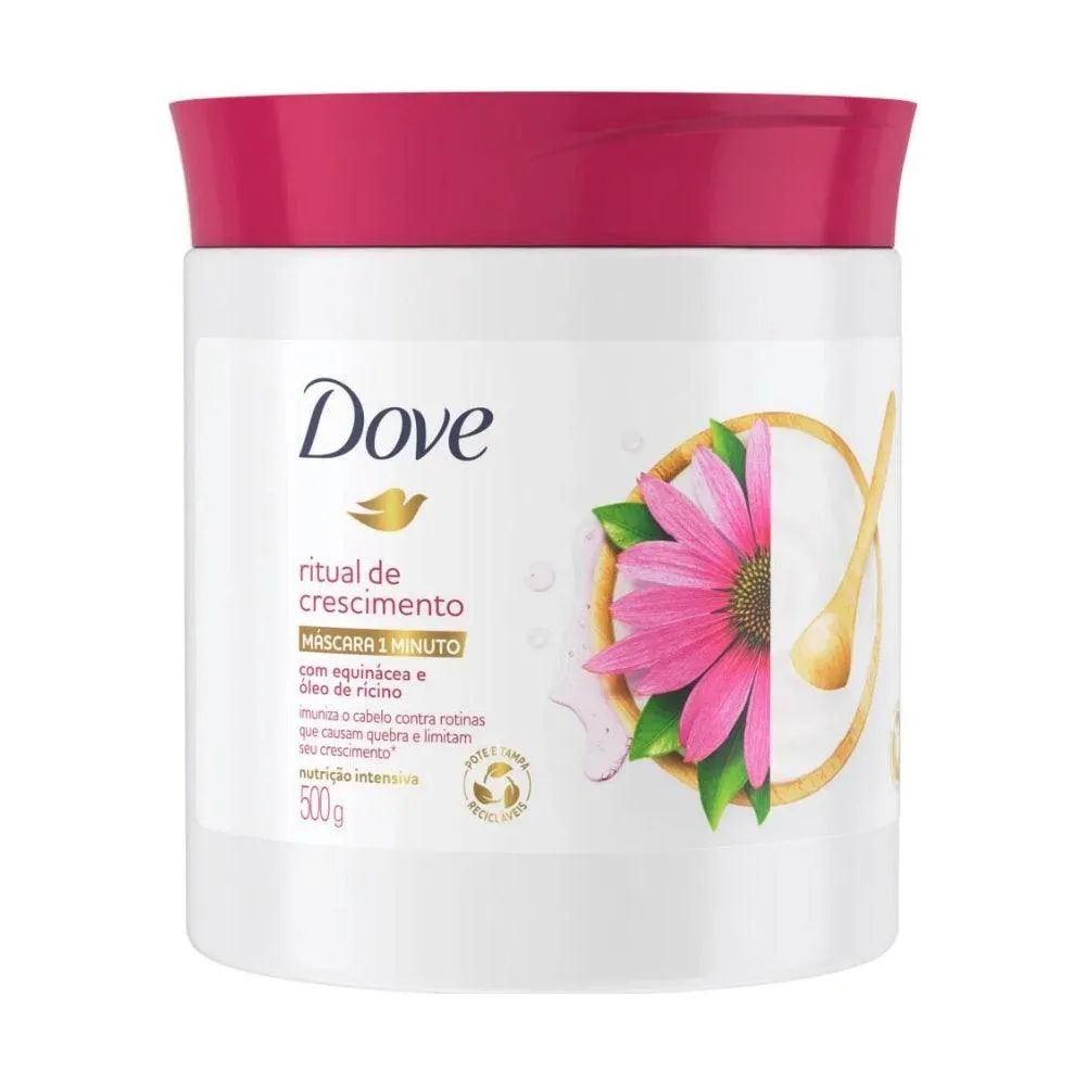 Máscara Tratamento Capilar Dove Ritual Crescimento 500g