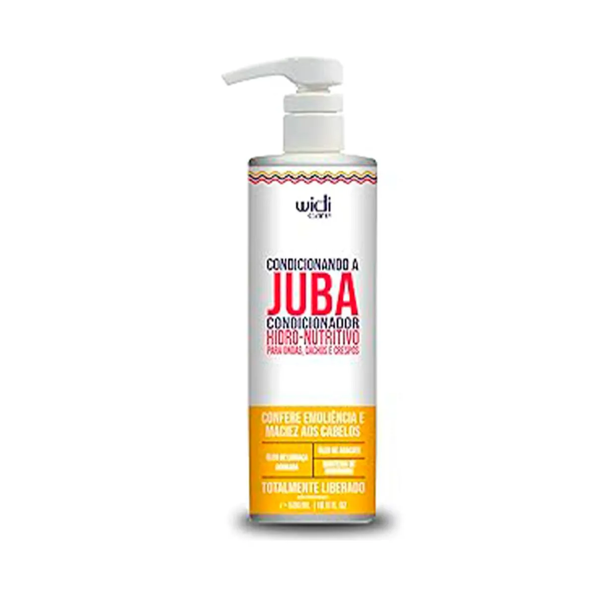 Condicionando a Juba Condicionador Hidro-Nutritivo 500 ml - Widi Care