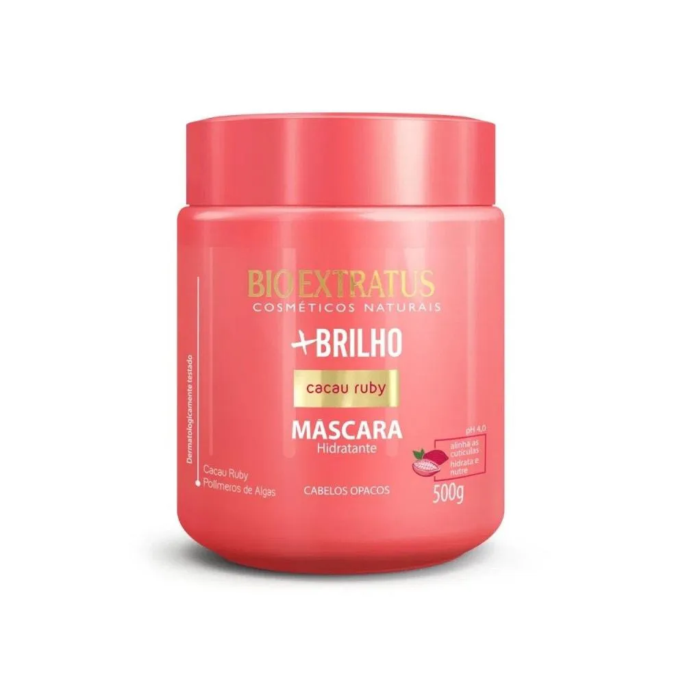 Máscara Tratamento Capilar Bio Extratus Mais Brilho 500gr