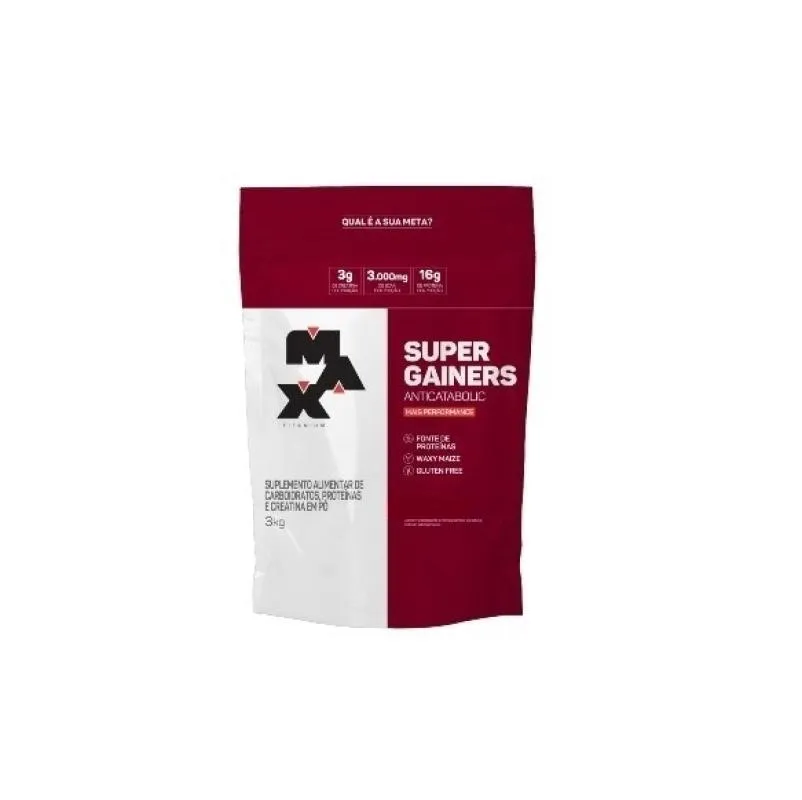 Super Gainers (3kg) - Sabor: Vitamina de Frutas
