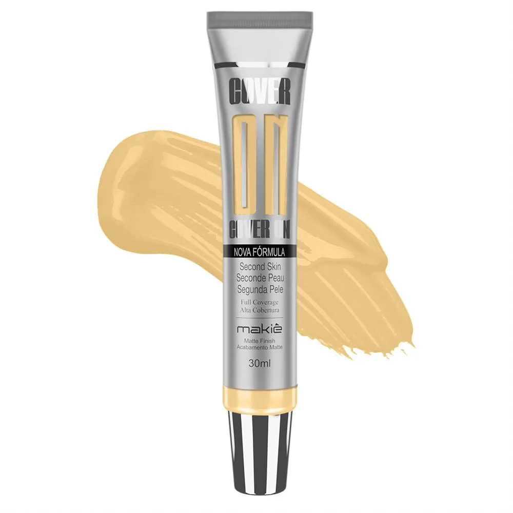 Base Líquida Matte Makiê Cover On Cashew 30ml