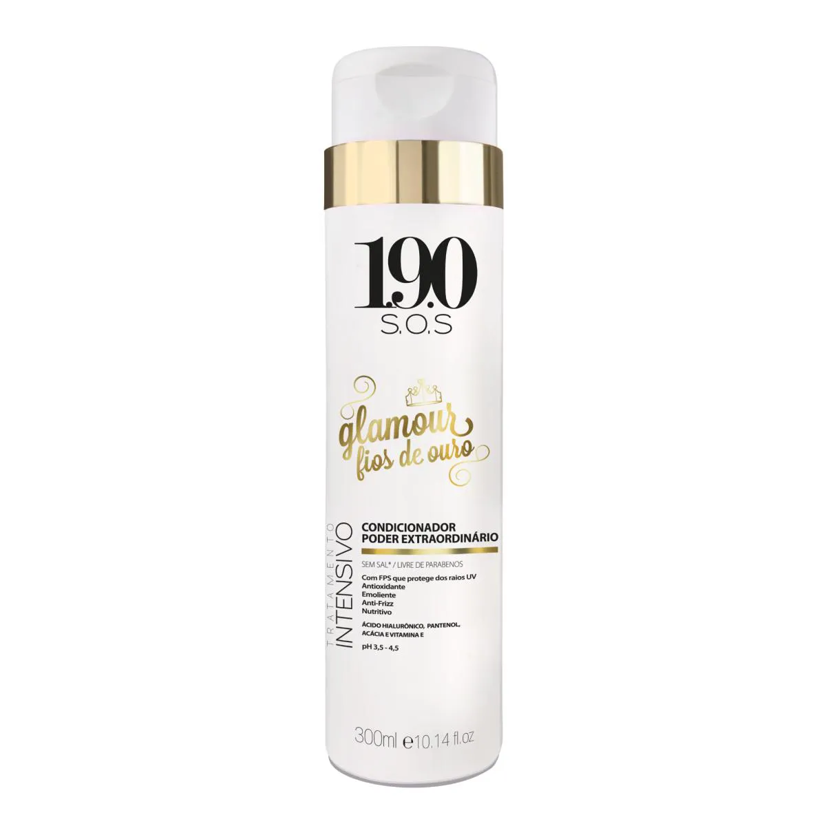 Condicionador Vegano Peel Line Glamour Fios de Ouro Hidratante 300ml