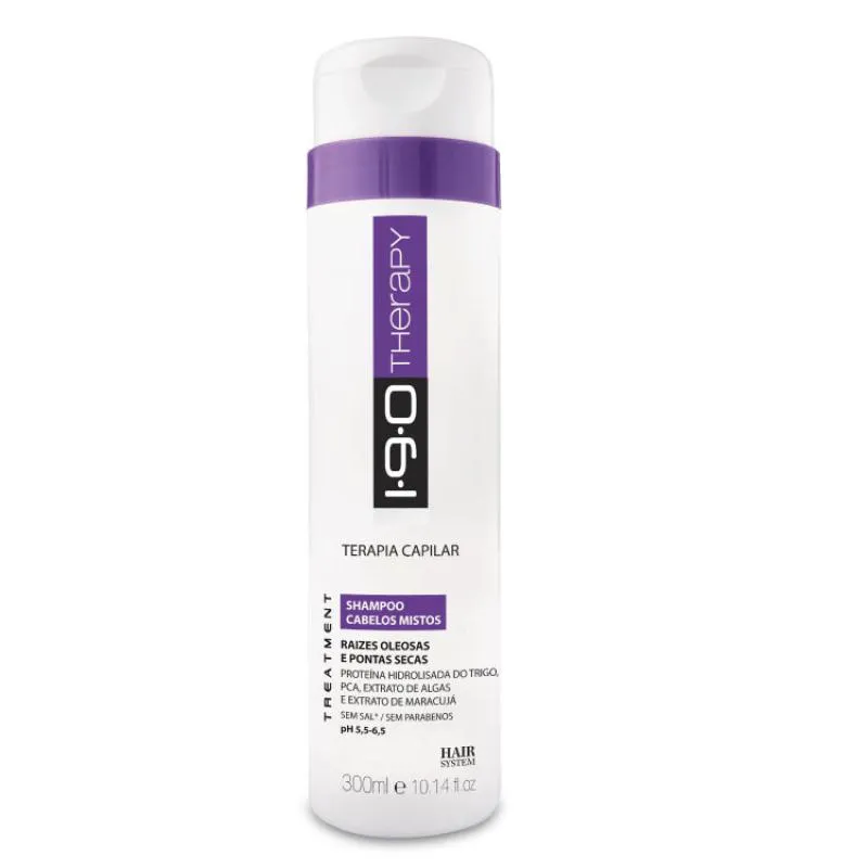 Shampoo Peel Line Terapia Capilar Cabelo Misto Purificante 300ml