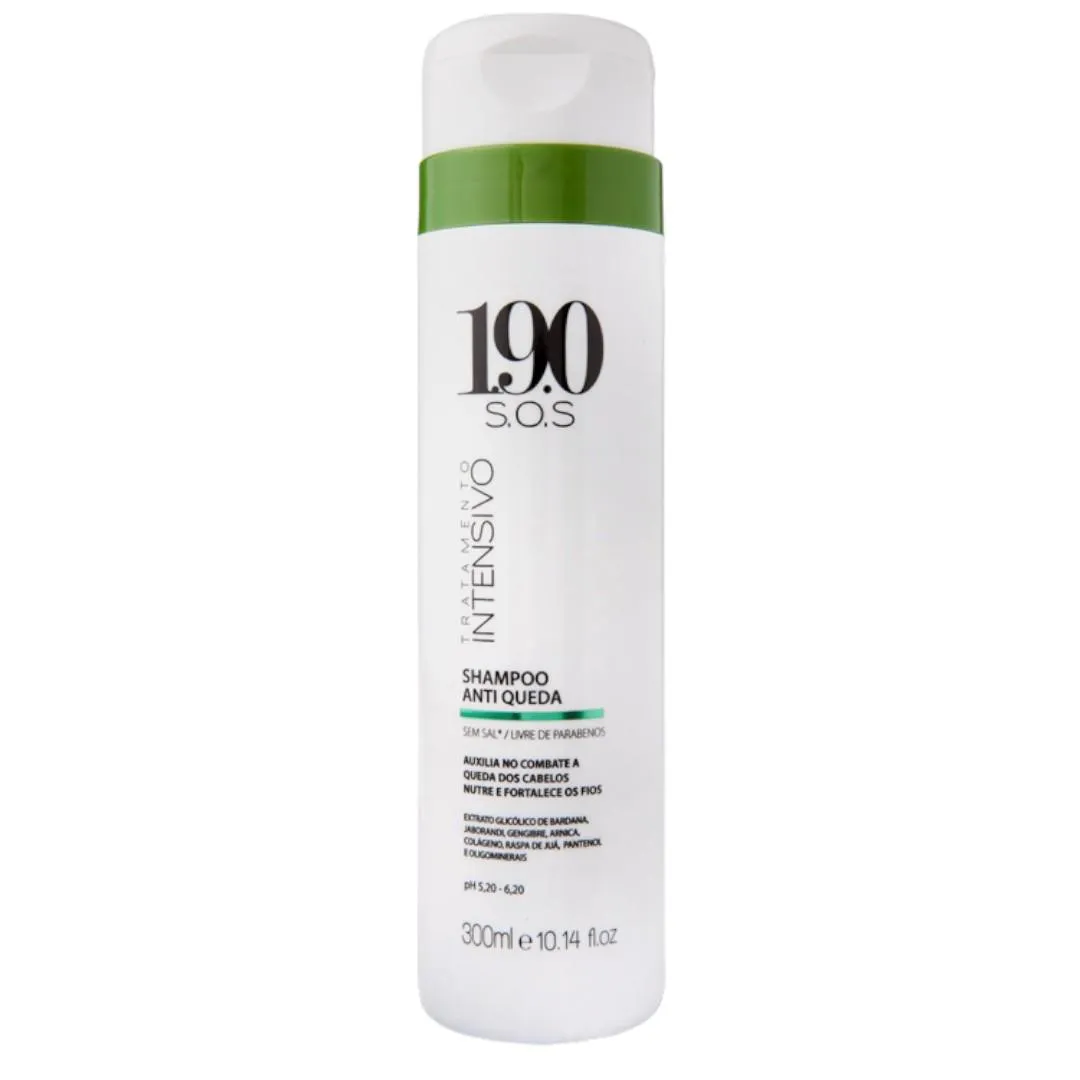 Shampoo Anti Queda com Gengibbre e Jaborandi 190 Terapia Capilar Peel Line 300ml