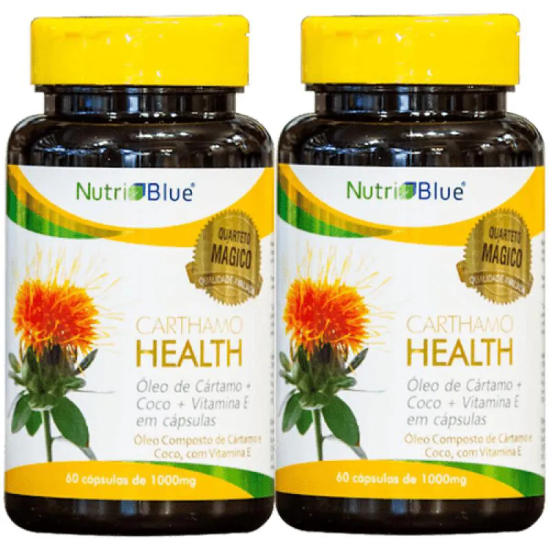2 Frascos -  Óleo de Cartamo Nutriblue