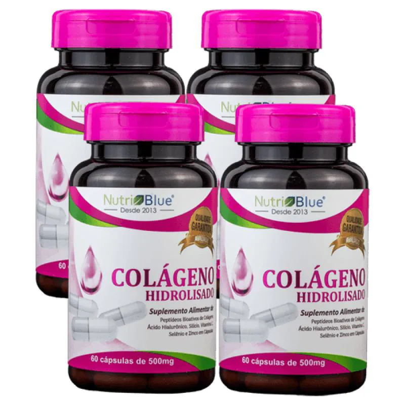 12 Frascos - Colágeno Hidrolisado Nutriblue