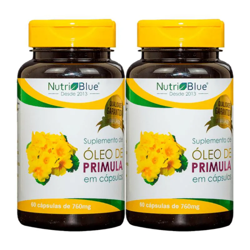 2 Frascos -  Óleo de Prímula Nutriblue