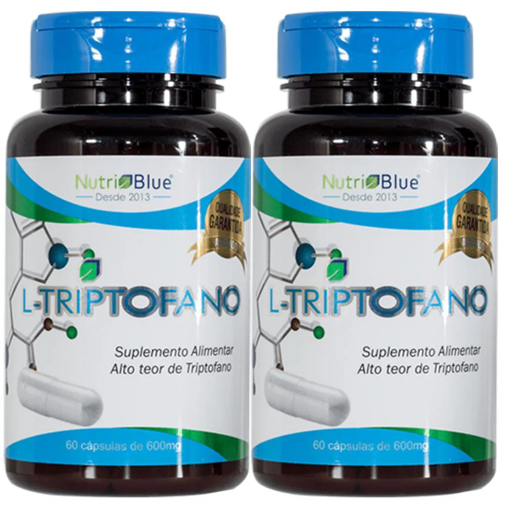 2 Frascos - L-Triptofano Nutriblue
