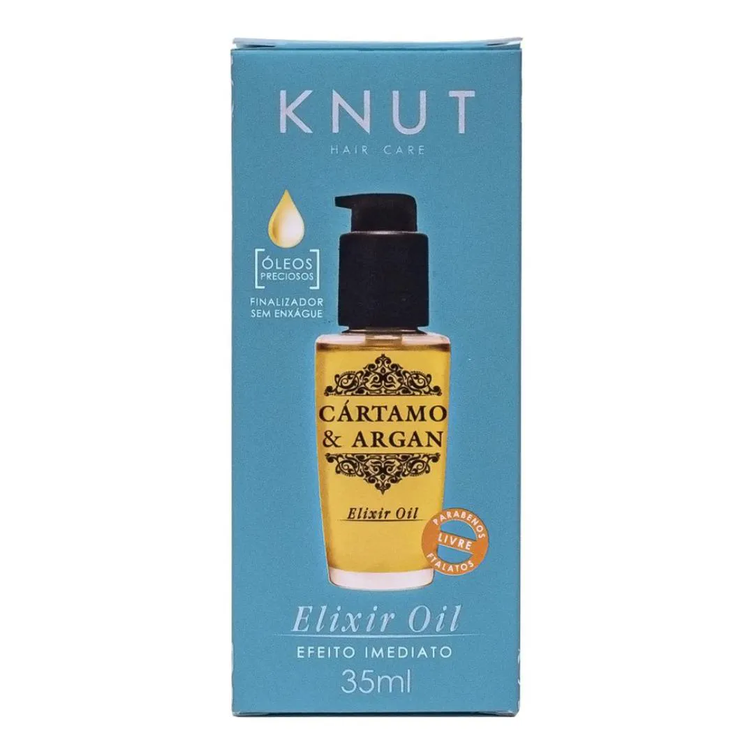 Elixir Cartamo E Argan 35ml - Knut