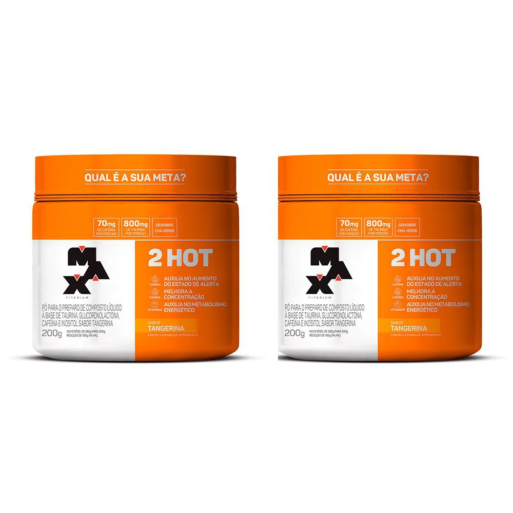 2X 2HOT POTE 200G - TANGERINA