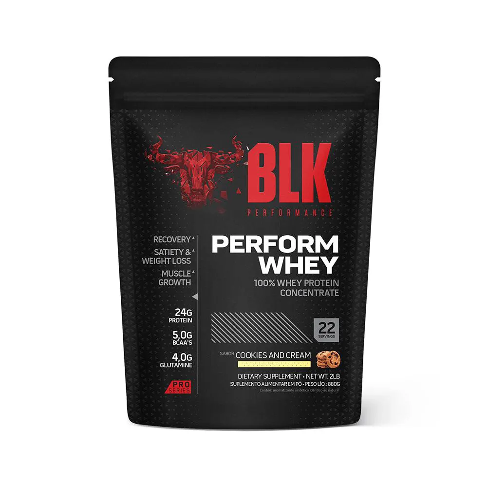 PROTEINA PERFORM WHEY REFIL 880G - BLK - COOKIES AND CREAM