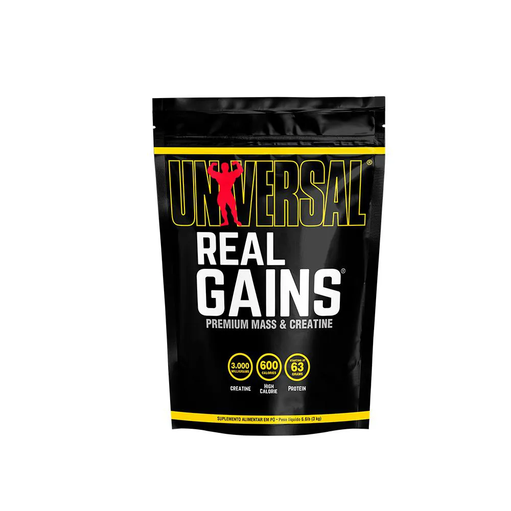 REAL GAINS 3KG STRAWBERRY ICE CREAM UNIVERSAL