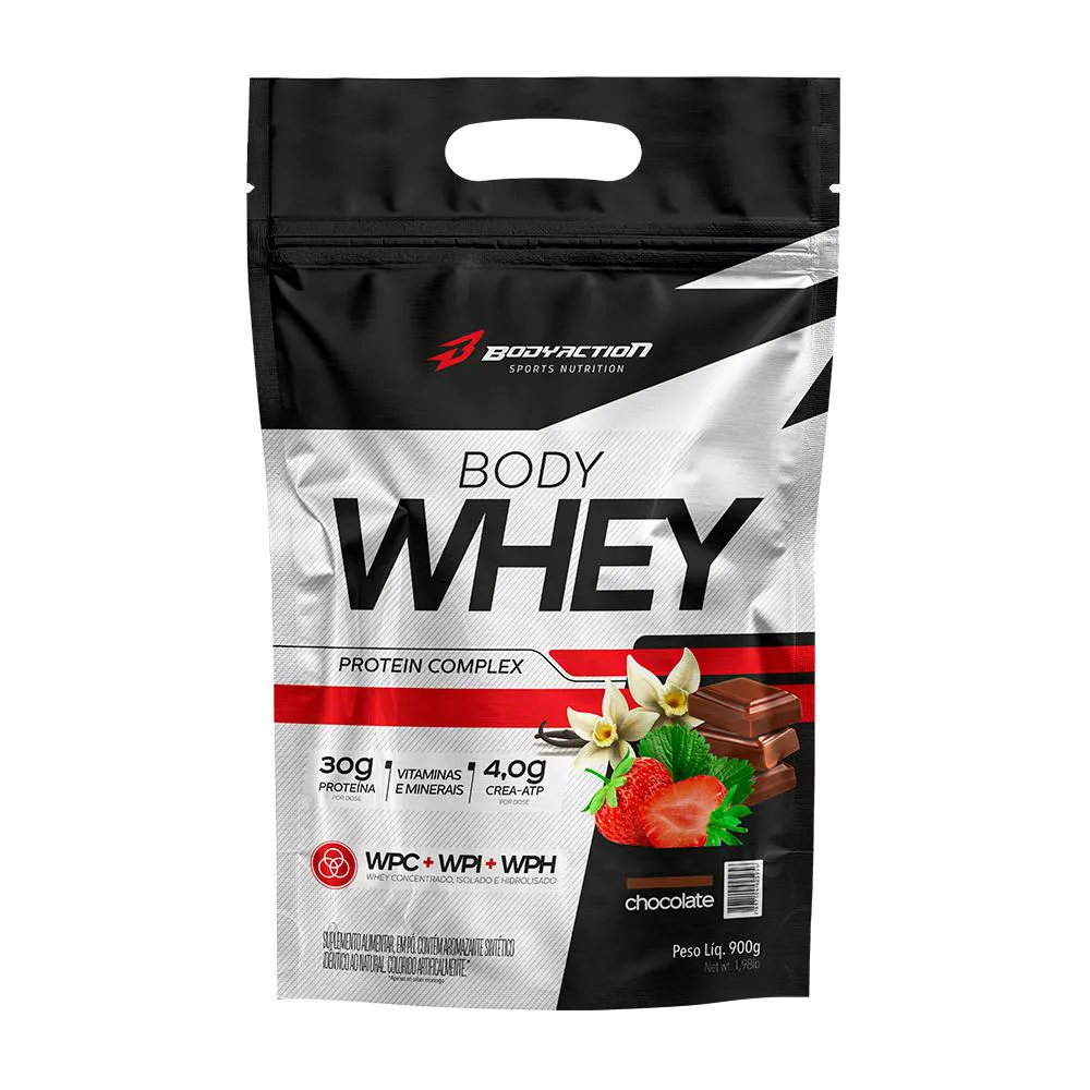 BODY WHEY REFIL 900G CHOCOLATE