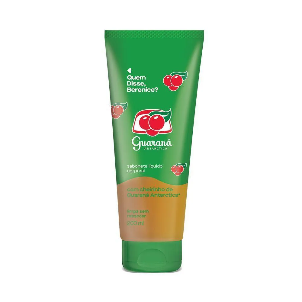 Qdb Guaraná Antarctica Sabonete Líquido Corporal 200ml