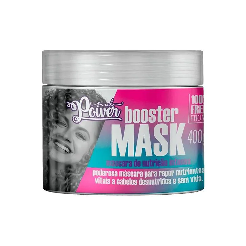 Máscara de Nutrição Intensa Booster Mask 400g - SOUL POWER