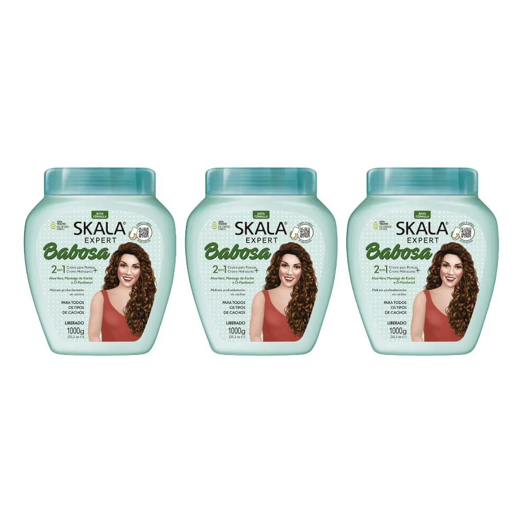 Creme Skala 1kg Babosa-Kit C/3un