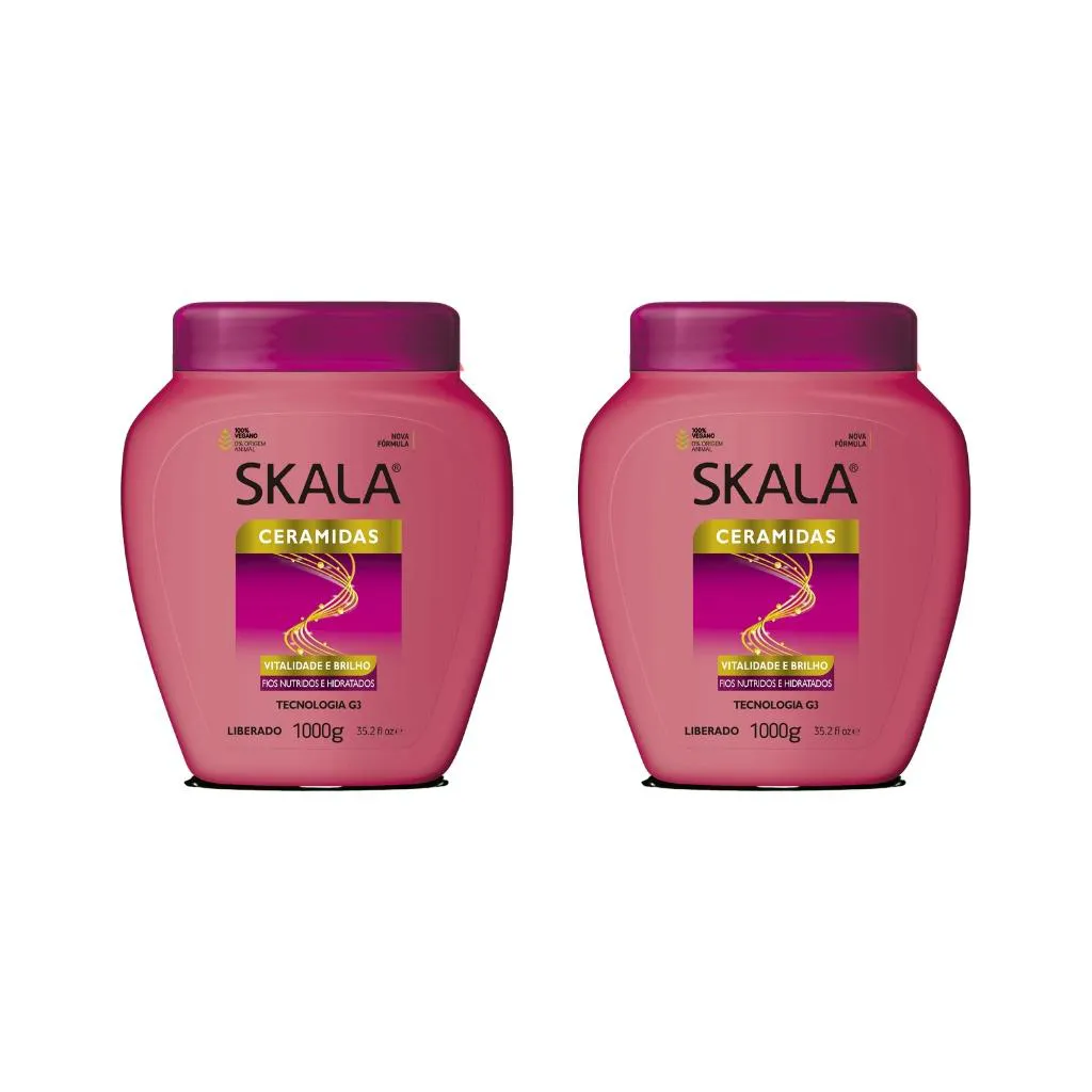 Creme Skala 1kg Ceramidas-Kit C/2un