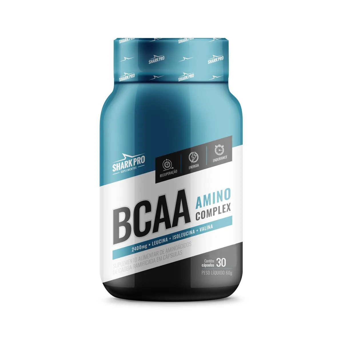 Bcaa Amino Complex 30 Capsulas Shark Pro