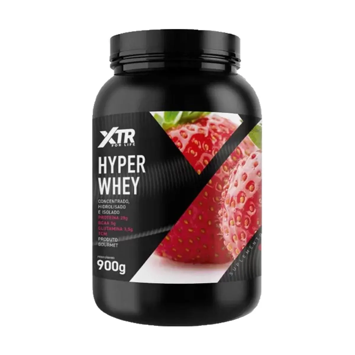 Whey Hyper Whey Gourmet Sabor Morango com Chantilly Pote 900g XTR