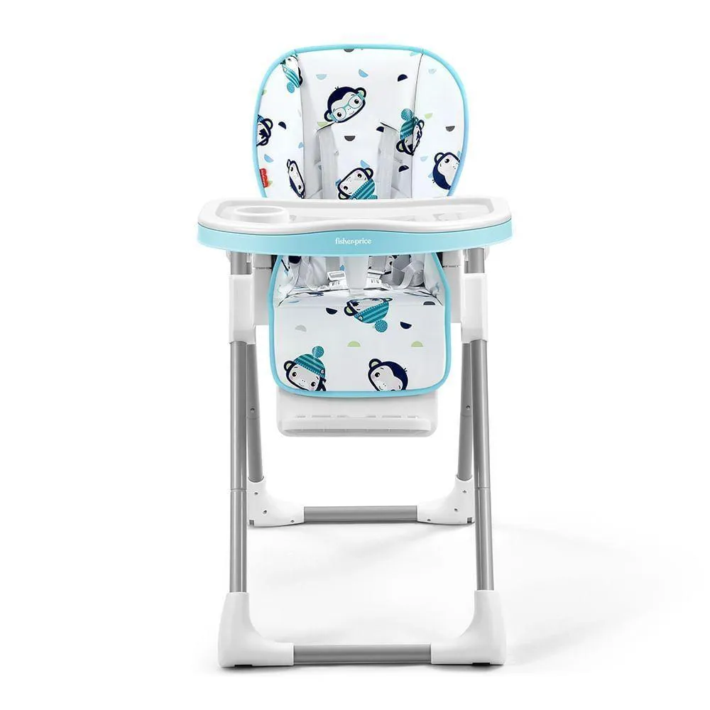 Cadeira Alta De Alimentação Chef´s Chair Azul Fisher-price Bb313