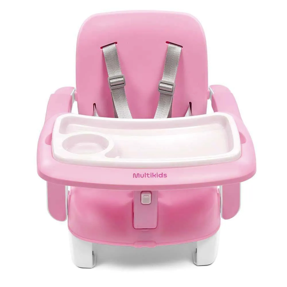 Assento Elevatório Para Refeição Portátil Lollipop Rosa Multikids - Bb474 Bb474