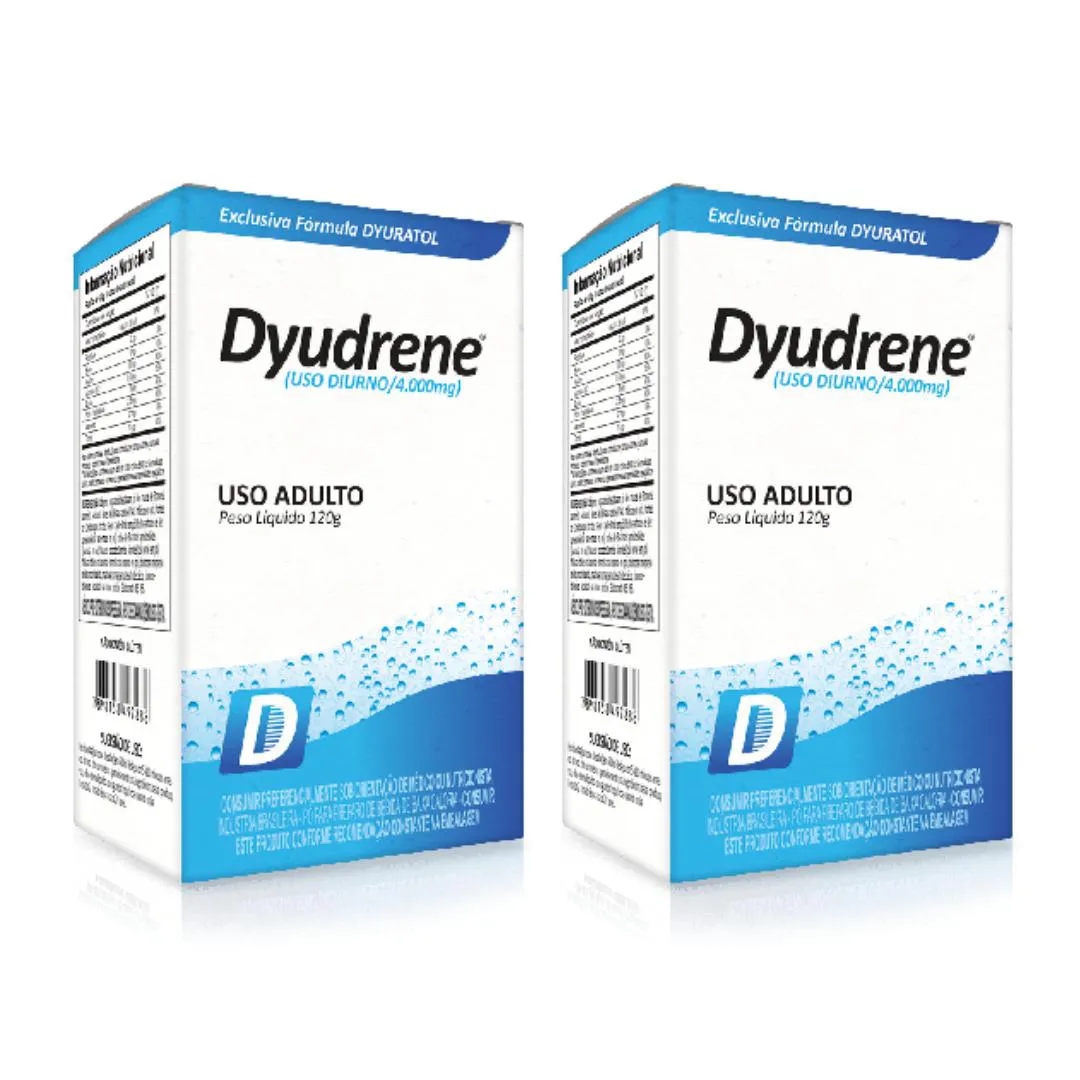 COMBO 2X DYUDRENE 120G SEM SABOR SANIBRAS - POWER SUPPLEMENTS 120 G