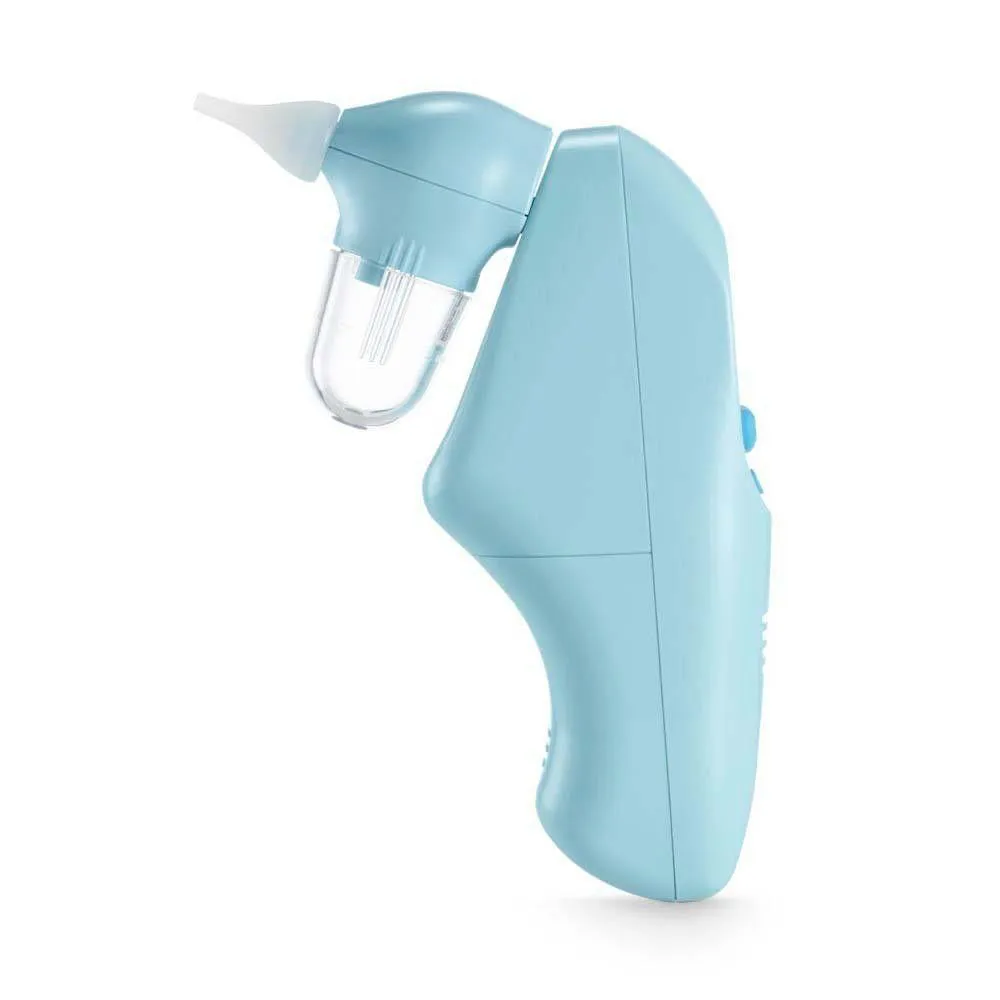 Aspirador Nasal Elétrico Musical Dó Ré Mi Azul Claro
