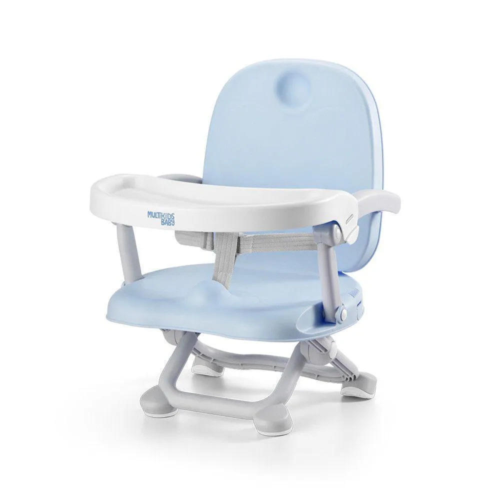 Cadeira De Alimentação Elevatória Peanuts 6M 15Kg Azul Multikids Baby - Bb107 Azul