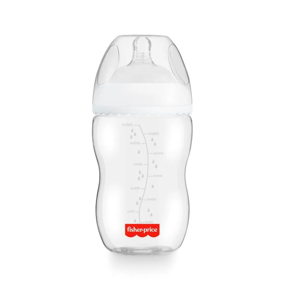 Mamadeira First Moments Clássica Neutra 330ml Fisher Price