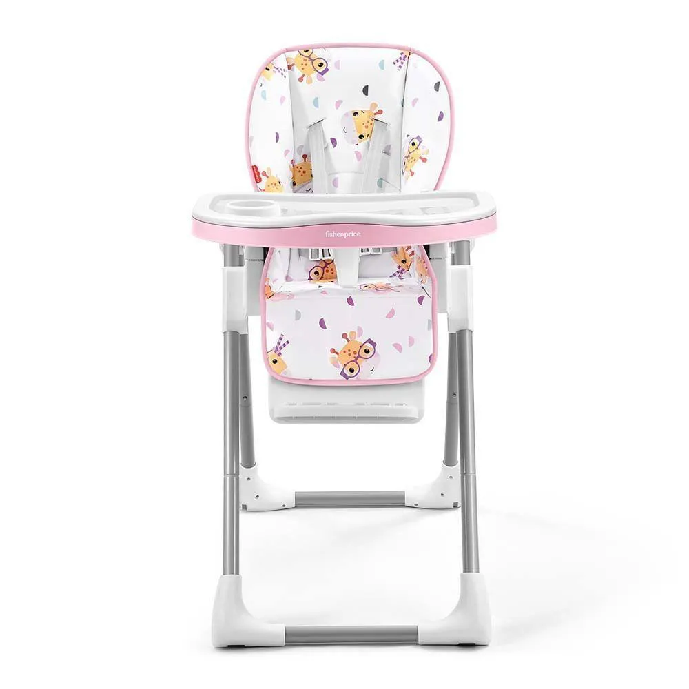 Cadeira Alta De Alimentação Chef´s Chair Rosa Fisher-price Bb314