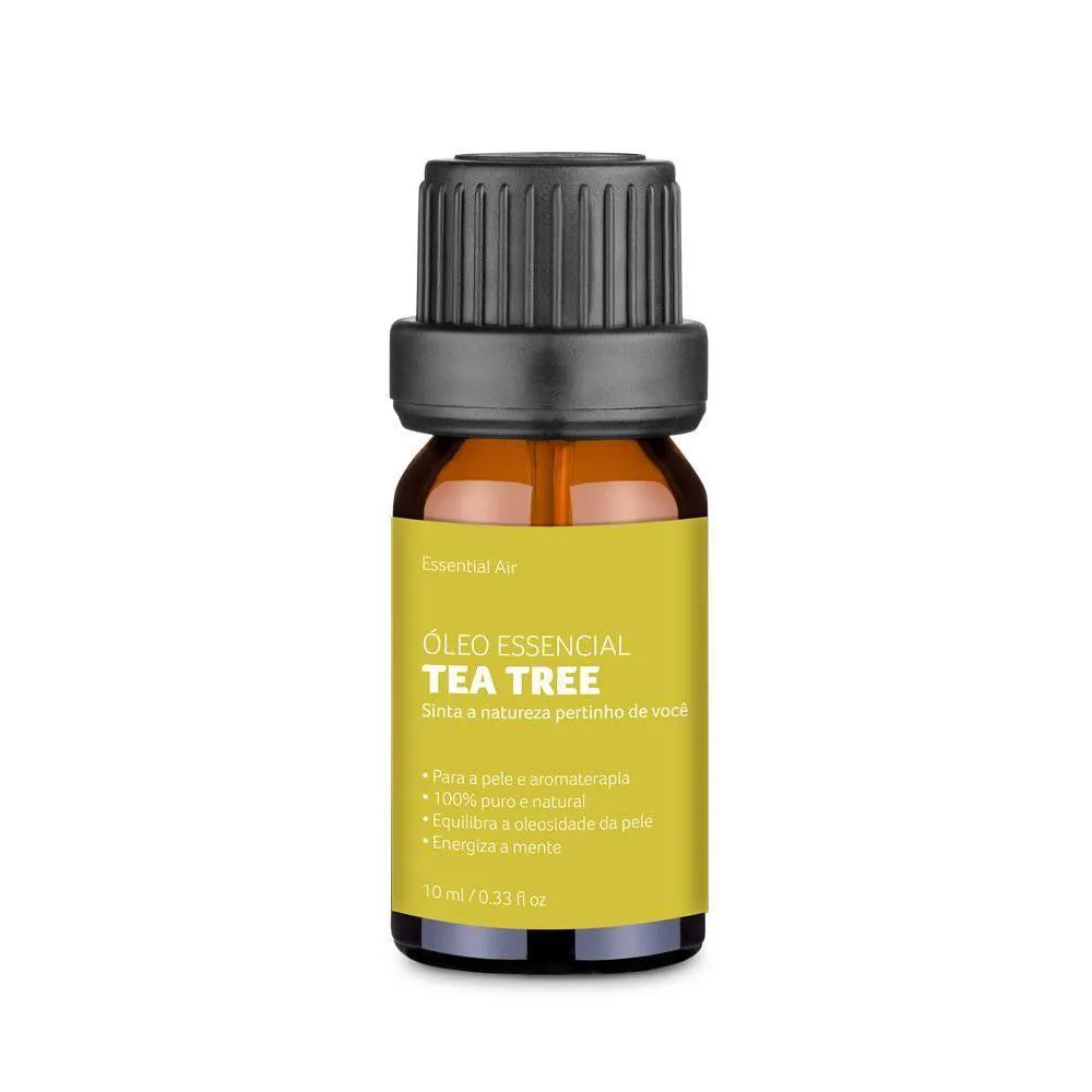 Óleo Essencial De Tea Tree Puro Curar 10ml - Multilaser Saúde - Hc127 Unica