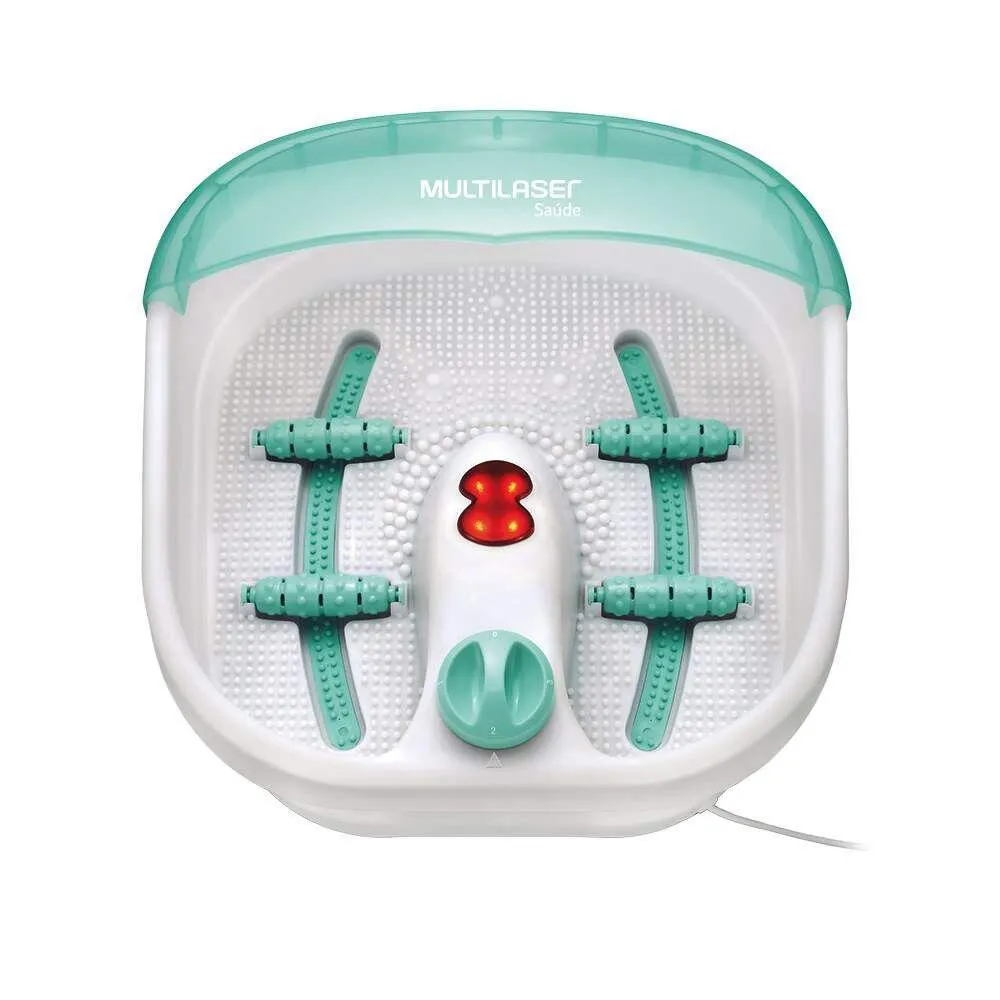 Hidromassageador Para Pes Foot Spa Multilaser Branco 110v