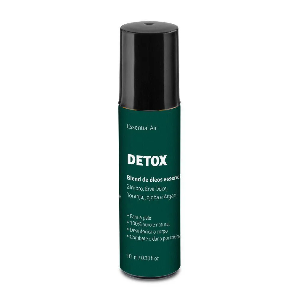 Óleo Essencial Roll On Detox Multilaser Saúde - Hc380 Verde
