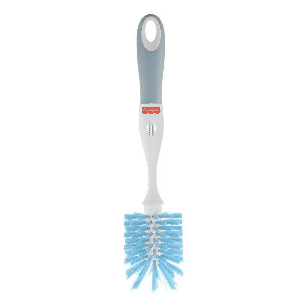 Escova De Bicos E Mamadeiras 2 Em 1 First Moments Azul Fisher Price - Bb1060 Azul