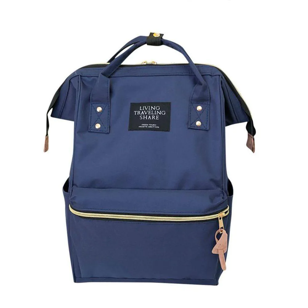 Bolsa Mochila Maternidade Mamãe Bebê Multifunção Gênero:feminino;tamanho:único;cor:azul