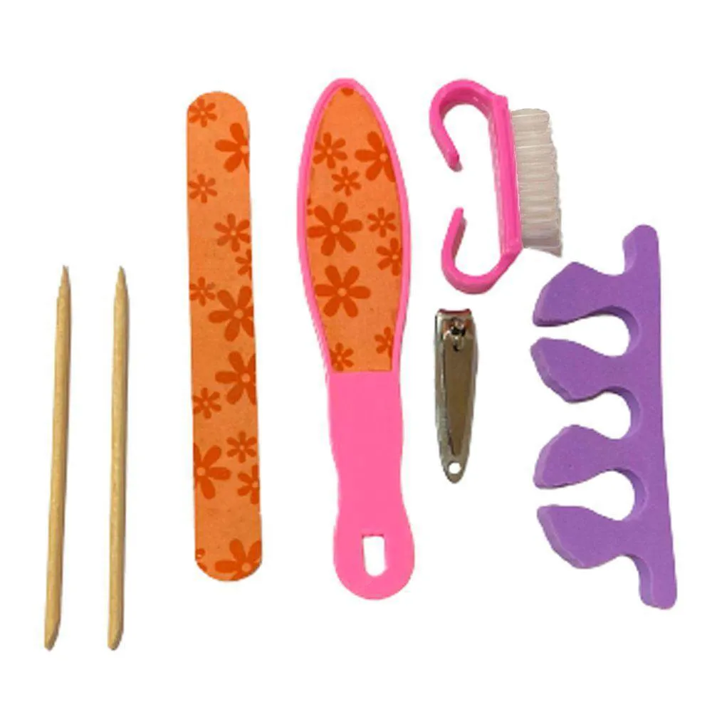 Kit Manicure Pedicure Com Cortador