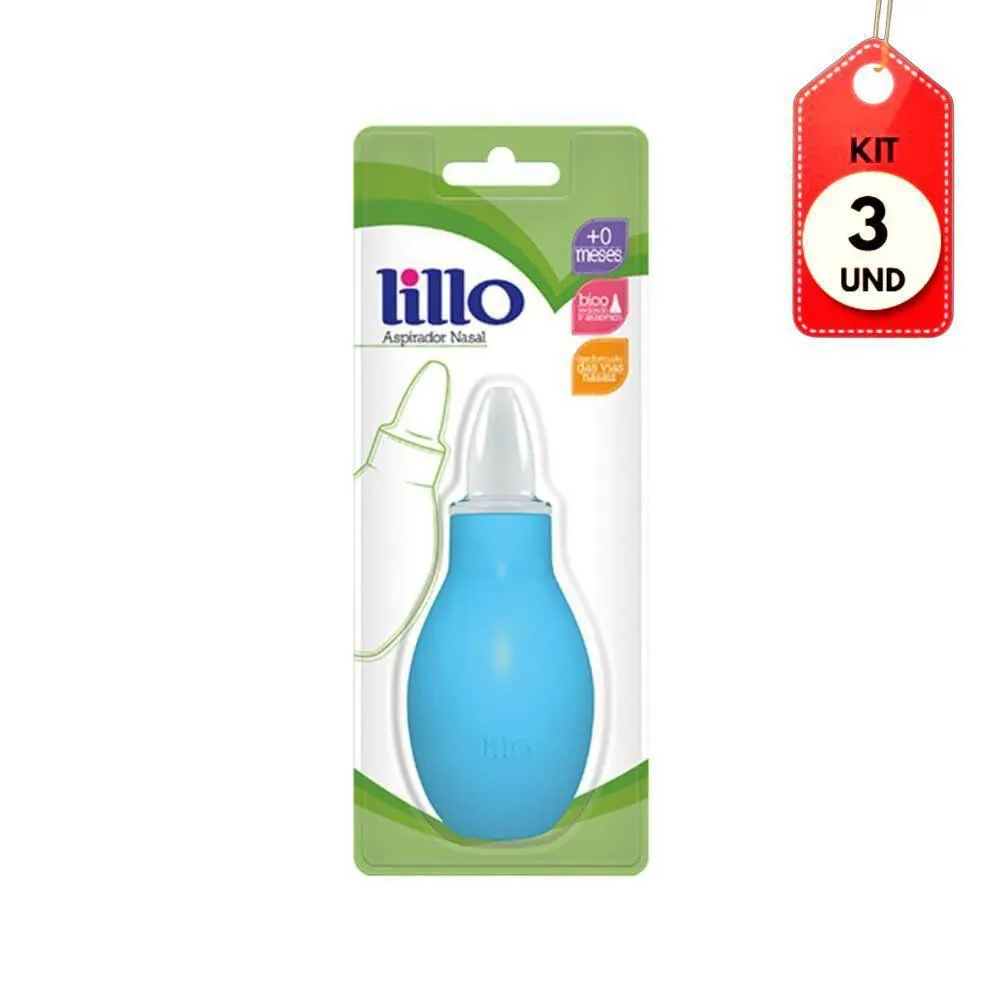 Kit C-03 Lillo 654120 Aspirador Nasal Azul