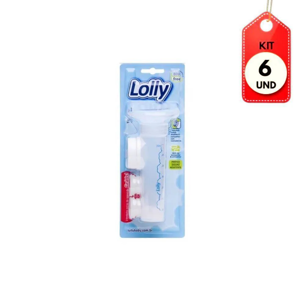 Kit C/06 Lolly Tira Leite