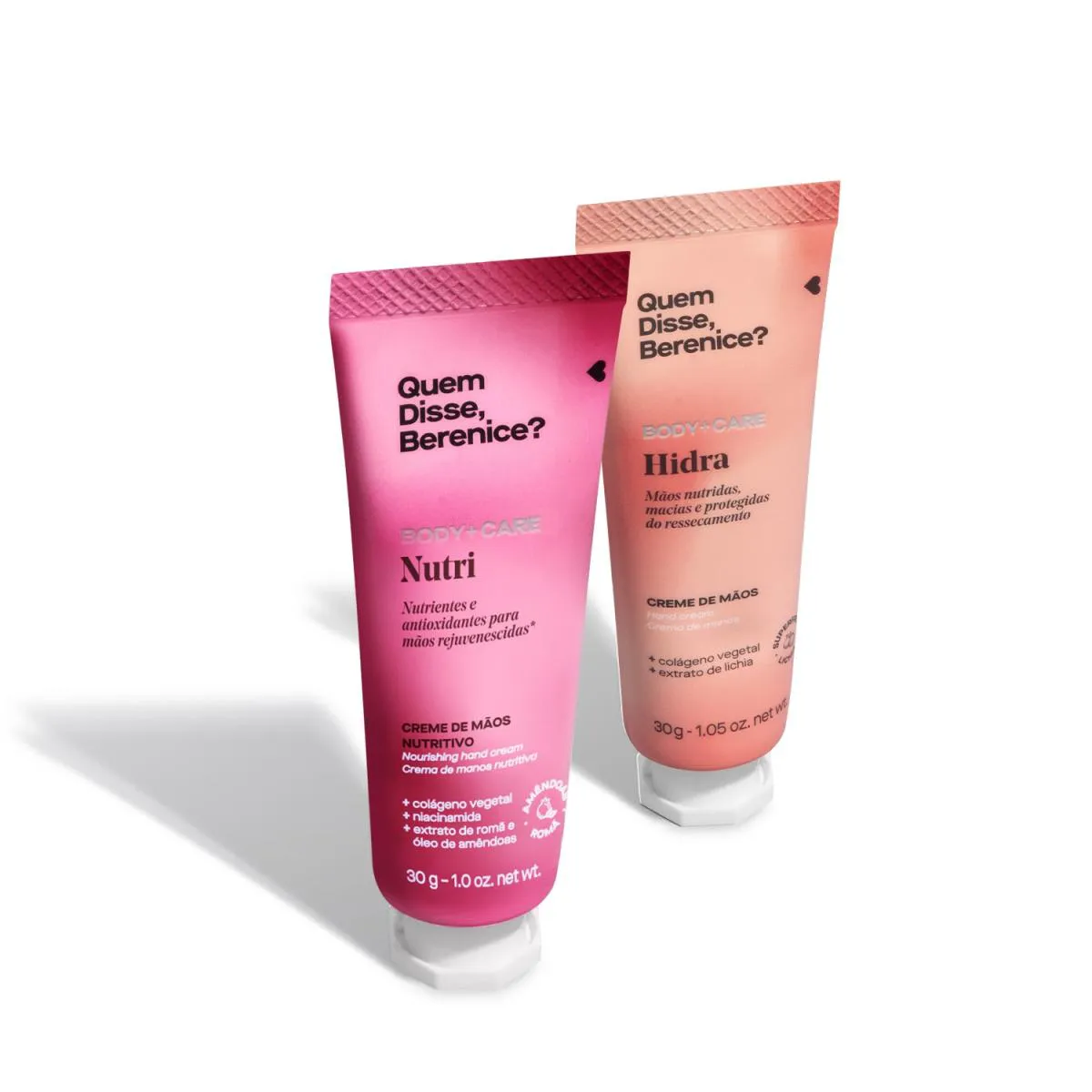 Combo Creme Para as Mãos: Hidra 30g + QDB 7 Belo 50g