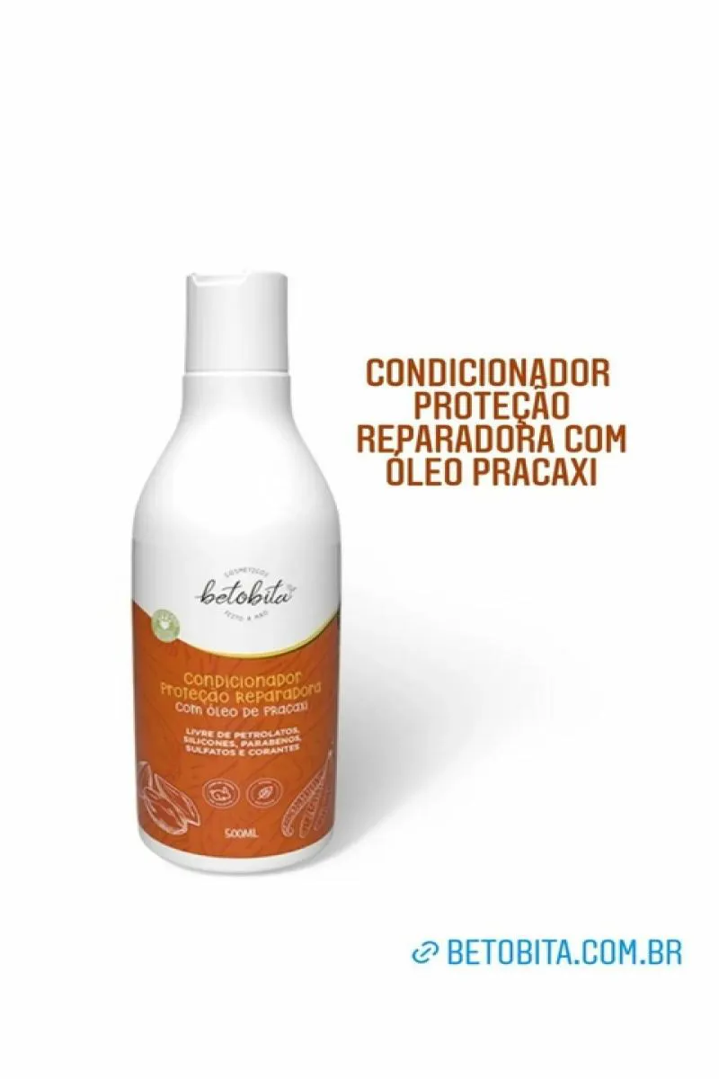 Condicionador Proteção Reparadora Pracaxi 500mL - BETOBITA