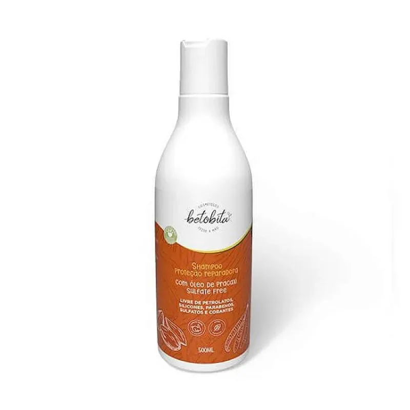 Shampoo Proteção Reparadora Pracaxi 500mL - BETOBITA