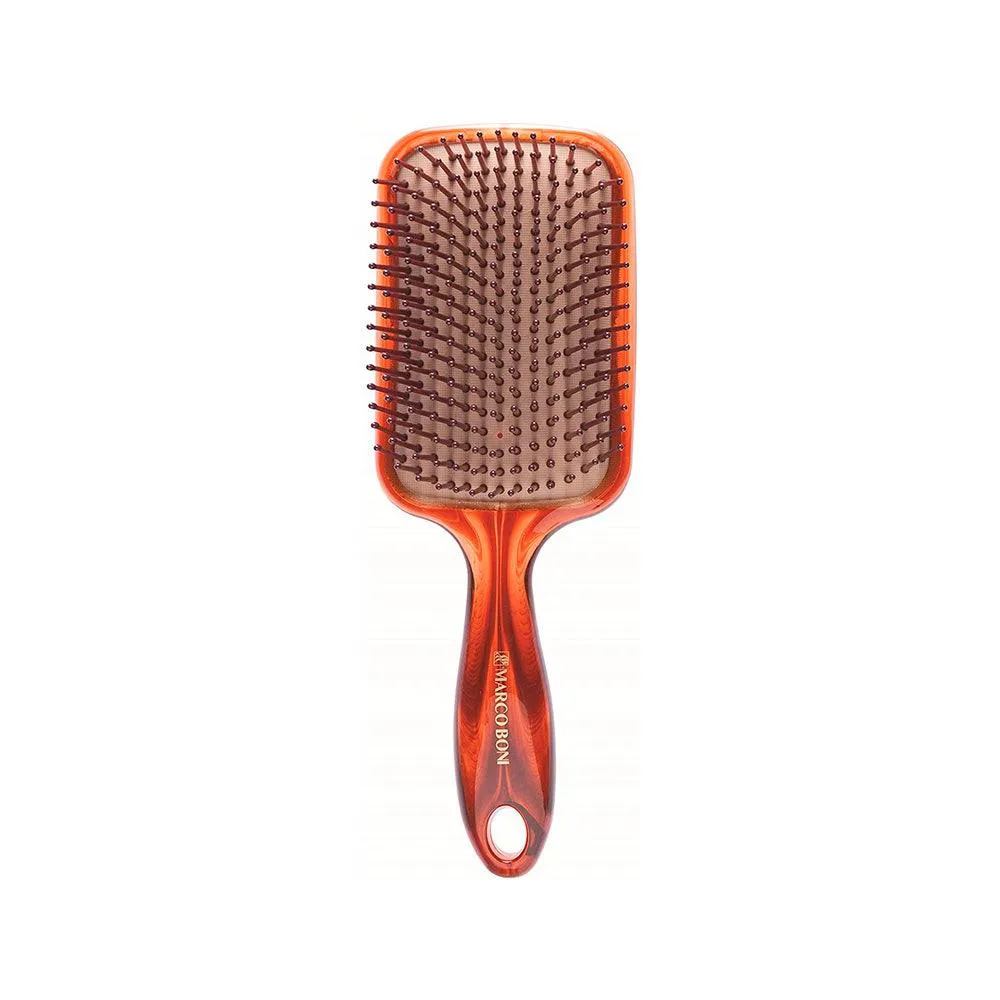 Escova De Cabelo Marco Boni Raquete Tartaruga 8089