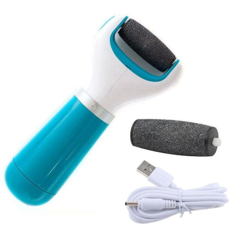 Lixa Elétrica Esfoliador Pés Calosidades Pedicure Portátil Recarregável Único