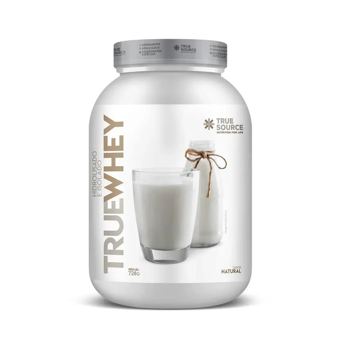 True Whey 728G (Natural ) True Source Isolado E Hidrolisado True Source