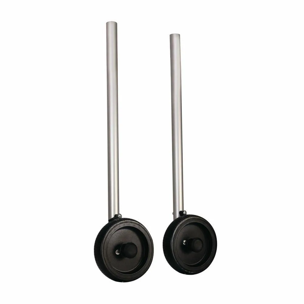 Rodas Traseiras para Andador Posterior P Preta