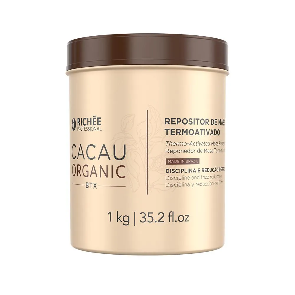 Cacau Organic Btx Repositor de Massa 1kg