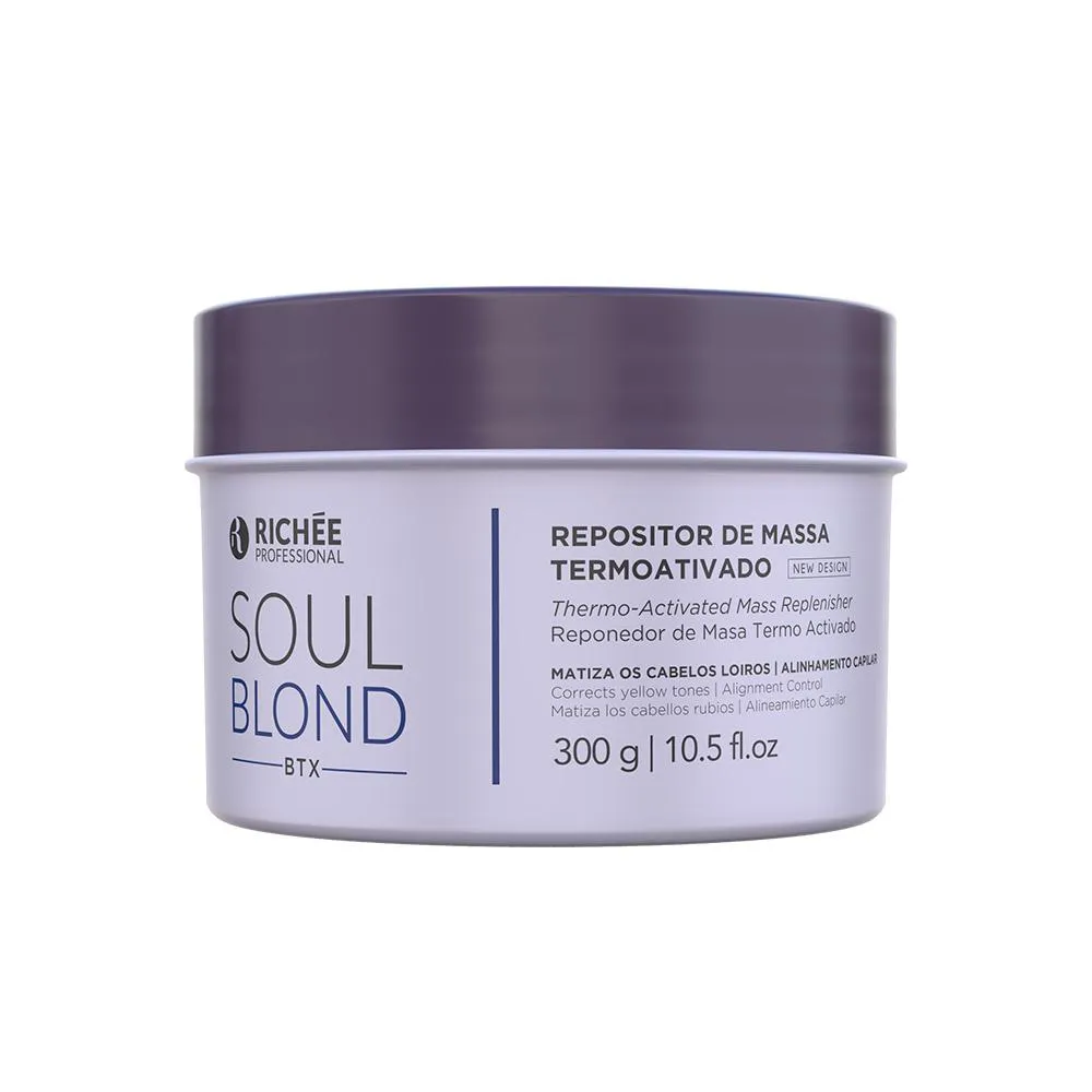 Soul Blond Repositor de  Massa Termo Ativado 300g